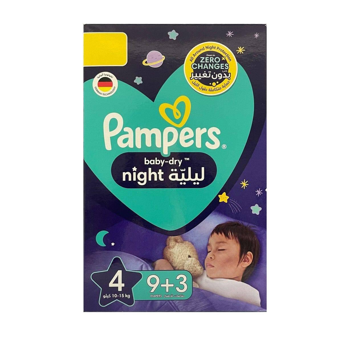 pampers night