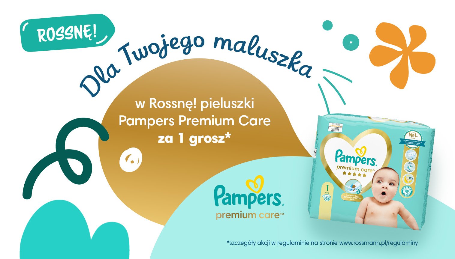 pampers opakowanie za 1 gr