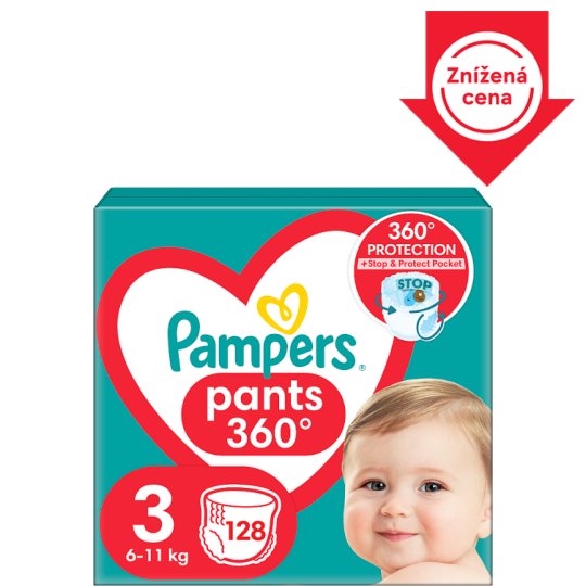 pampers pants 3 60 szt tesco