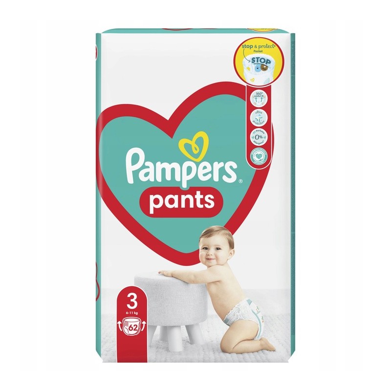 pampers pants 3 74szt