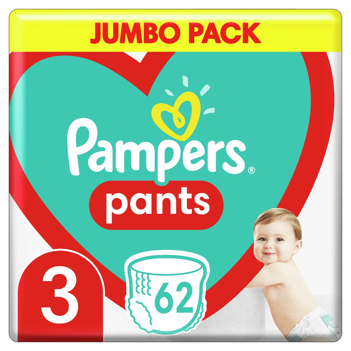 pampers pants 3 zapas miesieczny