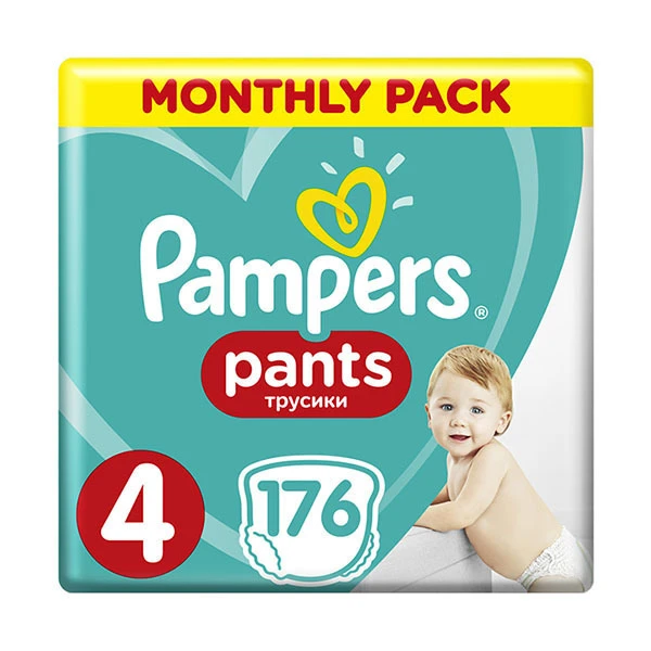 pampers pants 4 176 шт