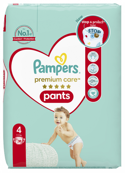 pampers pants 4 premium 38