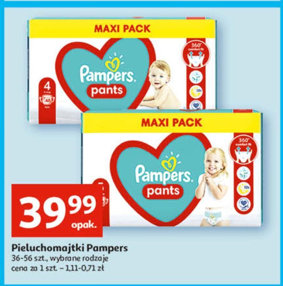 pampers pants 6 44 szt auchan