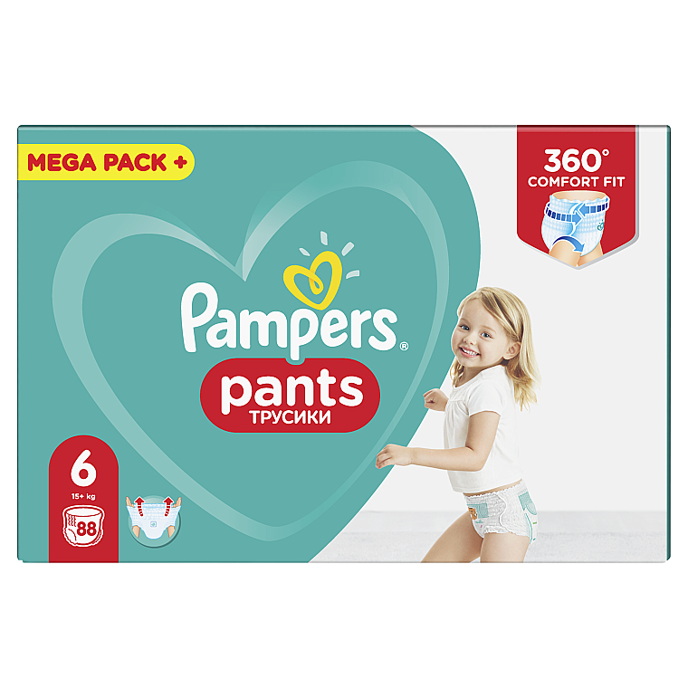 pampers pants 6 extra large 88