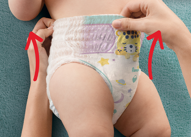 pampers pants czym sa pokryte