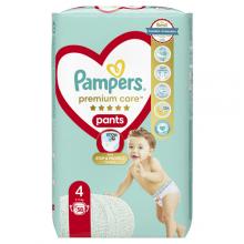 pampers pants pieluchomajtki rozmiar 4 maxi 9-14kg 24 sztuki