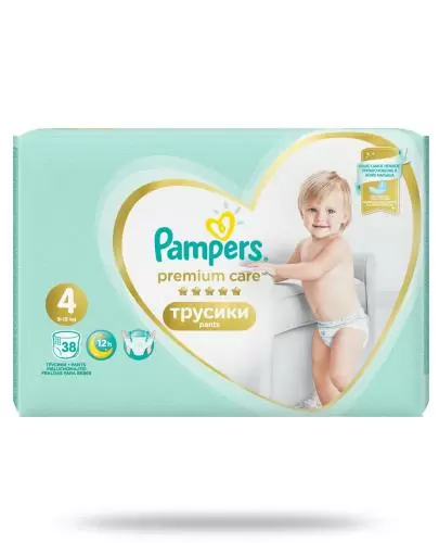 pampers pants premium care pasek z klejem