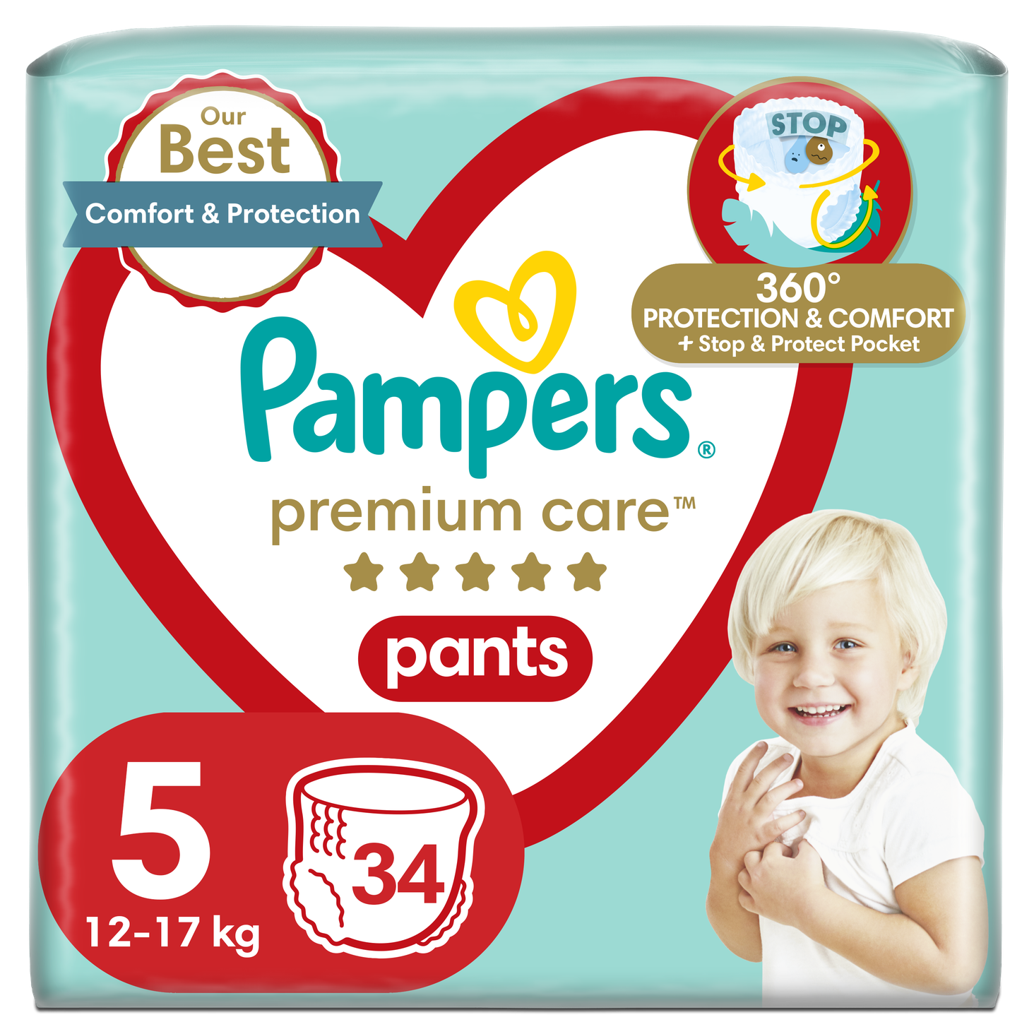 pampers pants rozmiar 5 96 pieluchomajtek