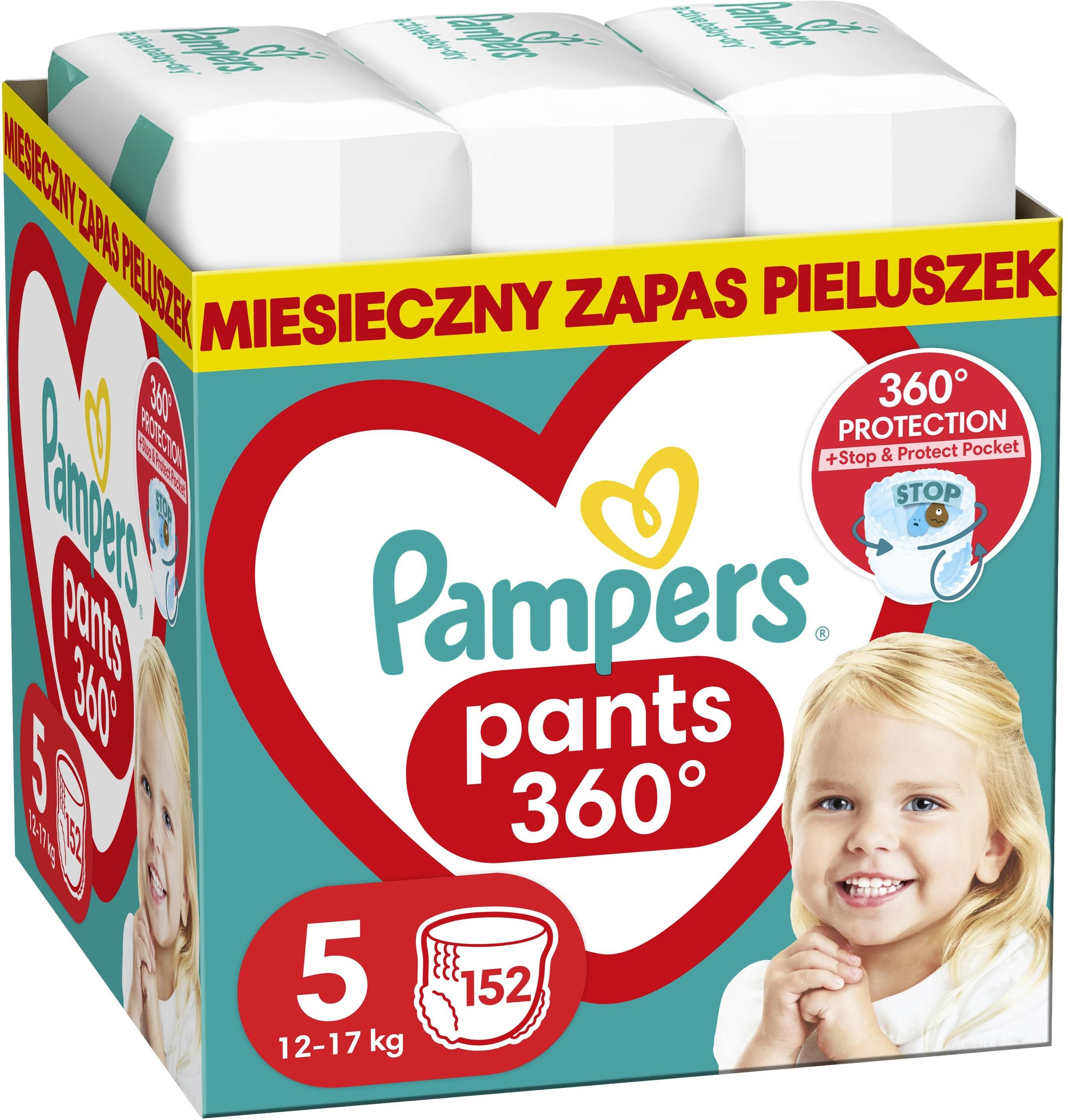 pampers pantzmienia kolor tasma z przodu