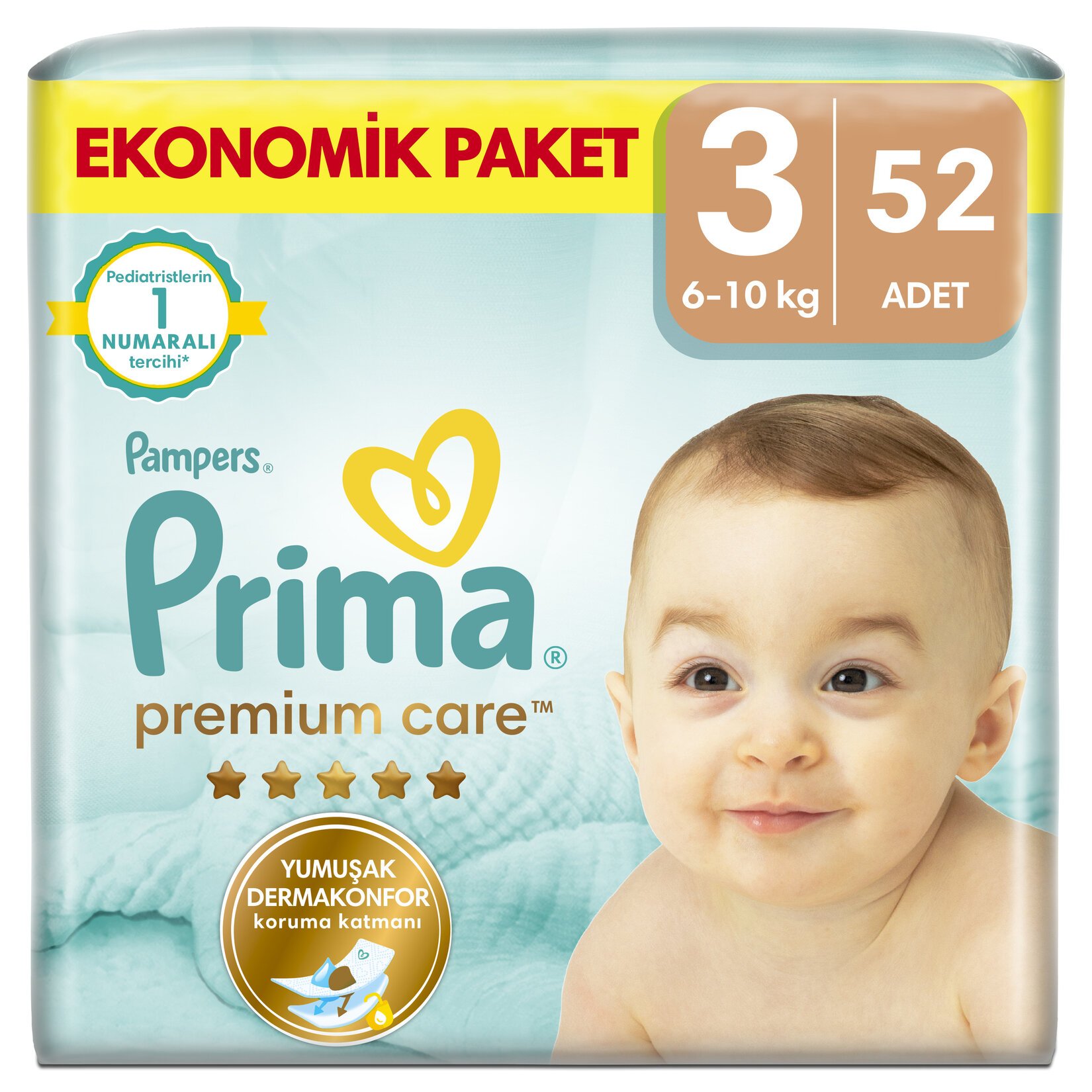 pampers peemium care 3