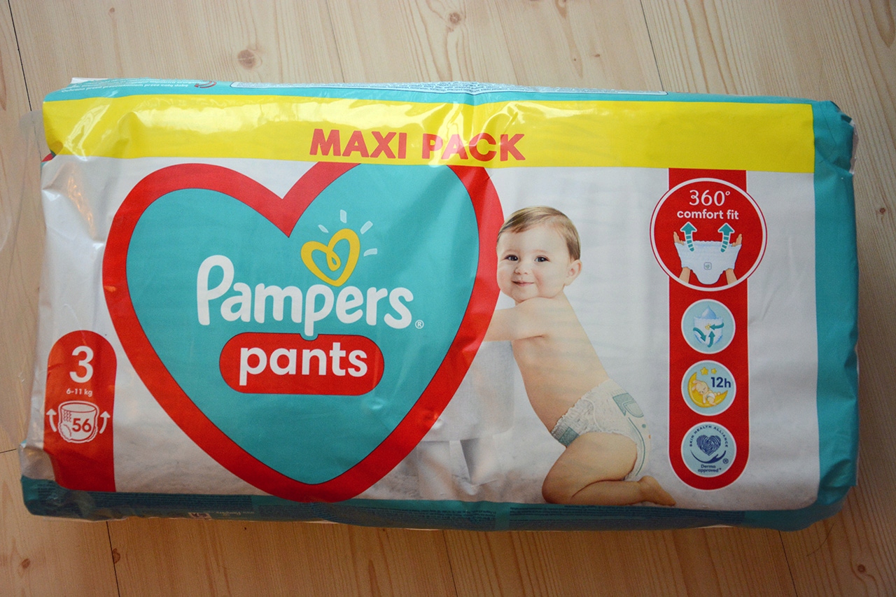 pampers pielucha agrafka