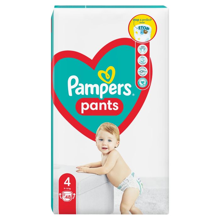 pampers pieluchomajtki rozmiar 4