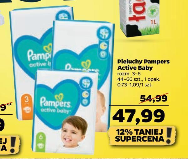 pampers pieluchy netto