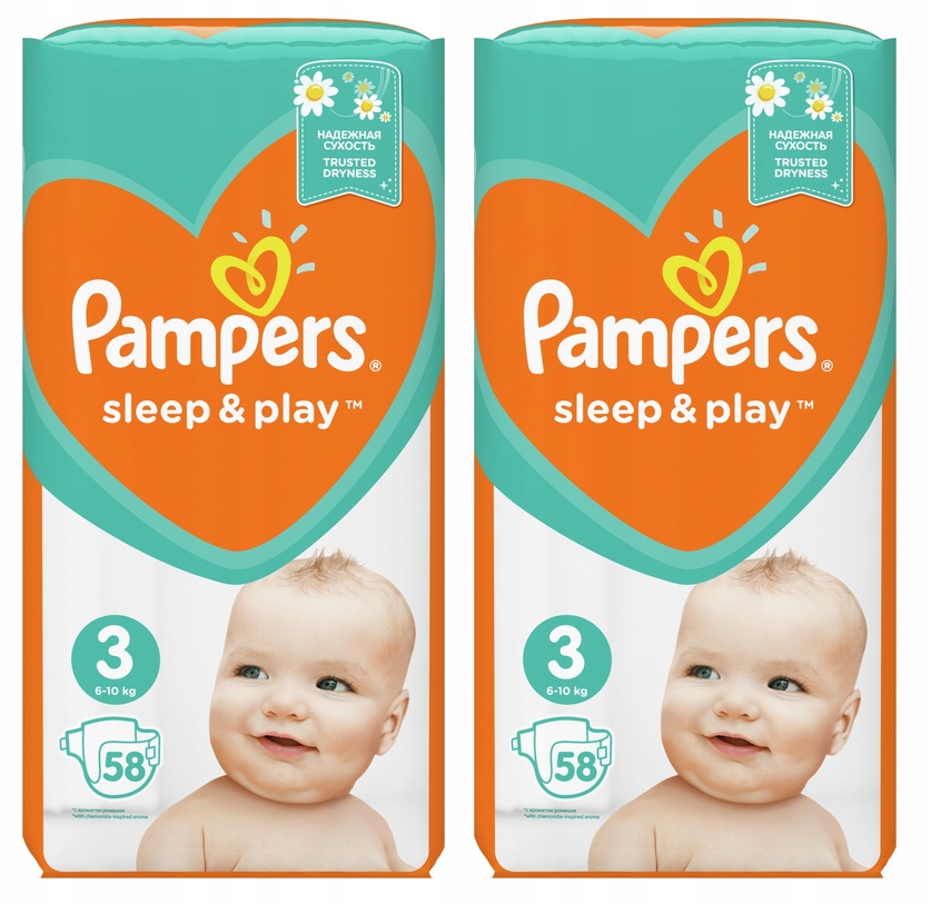 pampers pieluchy sleep play 4+