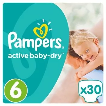 pampers pieluchy vp extra large 6 30szt