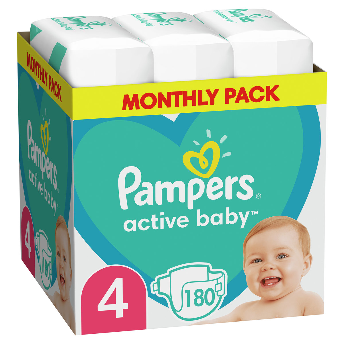 pampers pieluszki zapas 4+ maxi