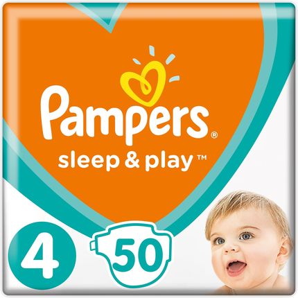 pampers pomarańczowe 4