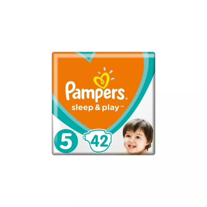 pampers pomarańczowe 5