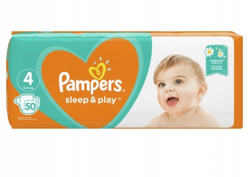 pampers pomaranczowe 4 allegro