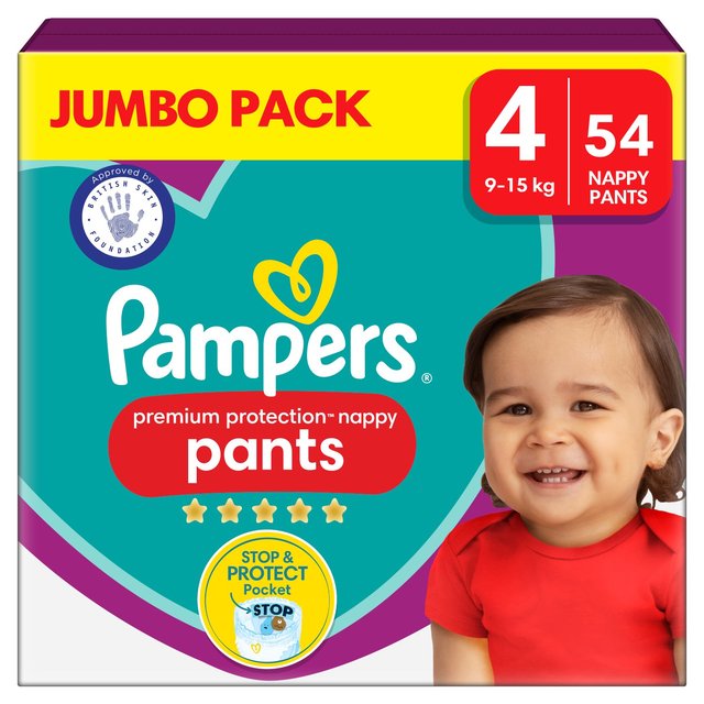 pampers premium active fit 4