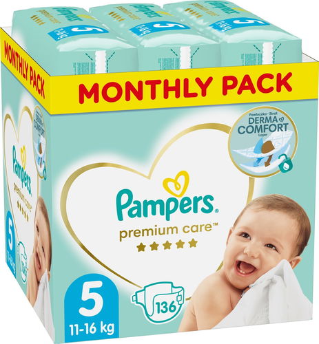 pampers premium cae z prezentem