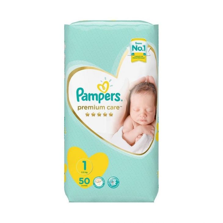 pampers premium care 1 88szt 2-5 kg