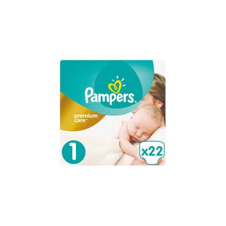 pampers premium care 1 newborn 22 szt