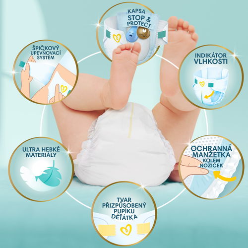 pampers premium care 1 newborn 26 szt