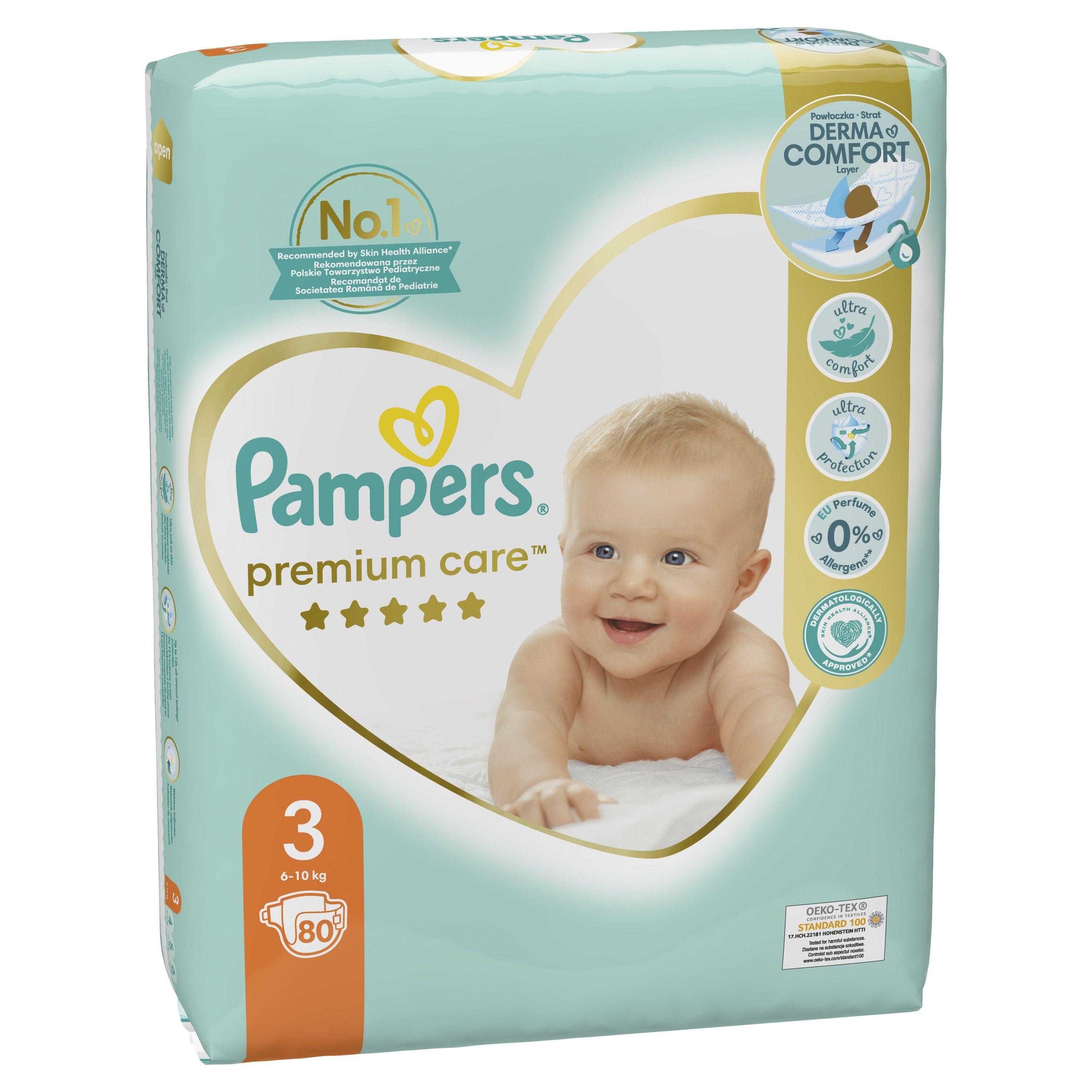 pampers premium care 3 tanio