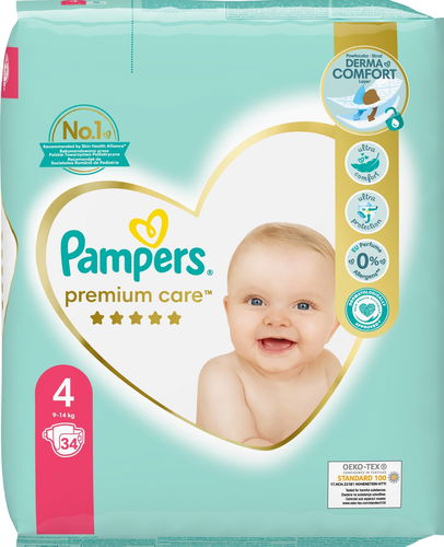 pampers premium care 4 cenei