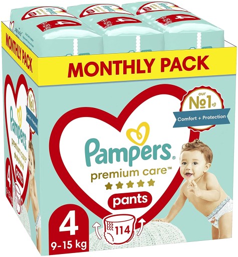 pampers premium care 4 waga