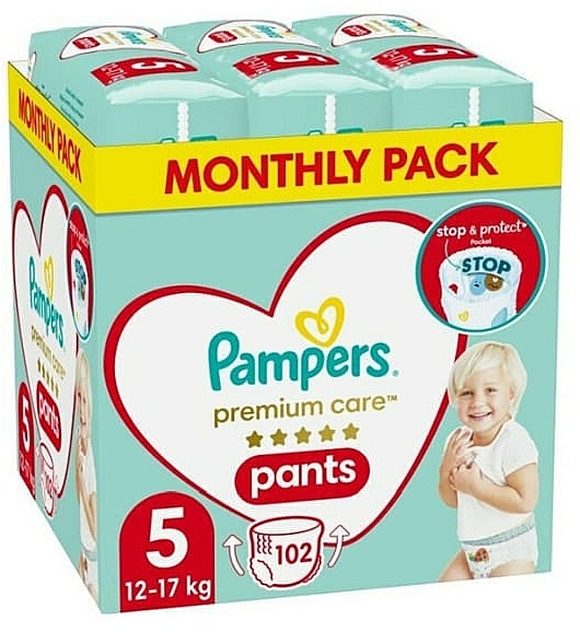 pampers premium care 5 pants