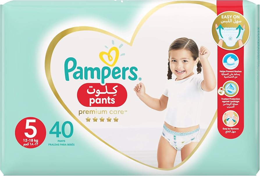 pampers premium care 5 poks