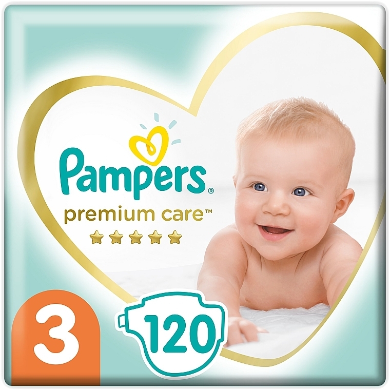 pampers premium care s3 120 sztuk