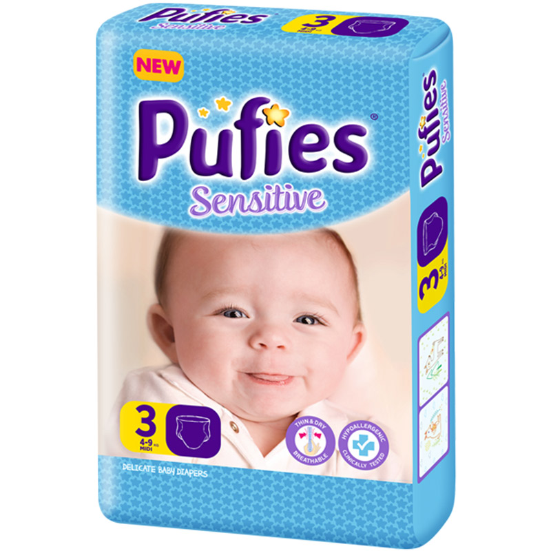 pampers pufies nr 3