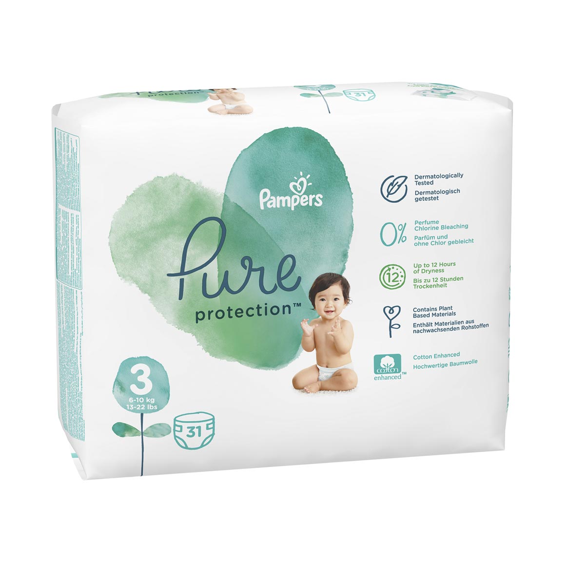 pampers pure 3 monatsbox