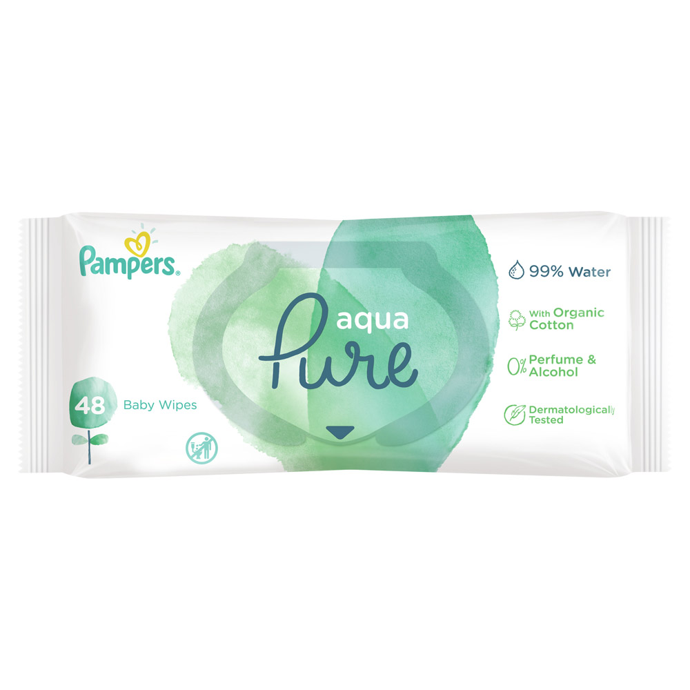 pampers pure aqua chusteczki