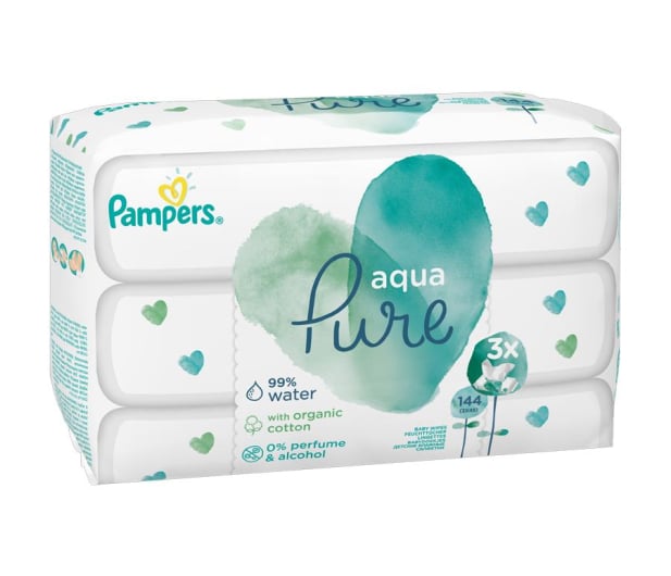 pampers pure chusteczki