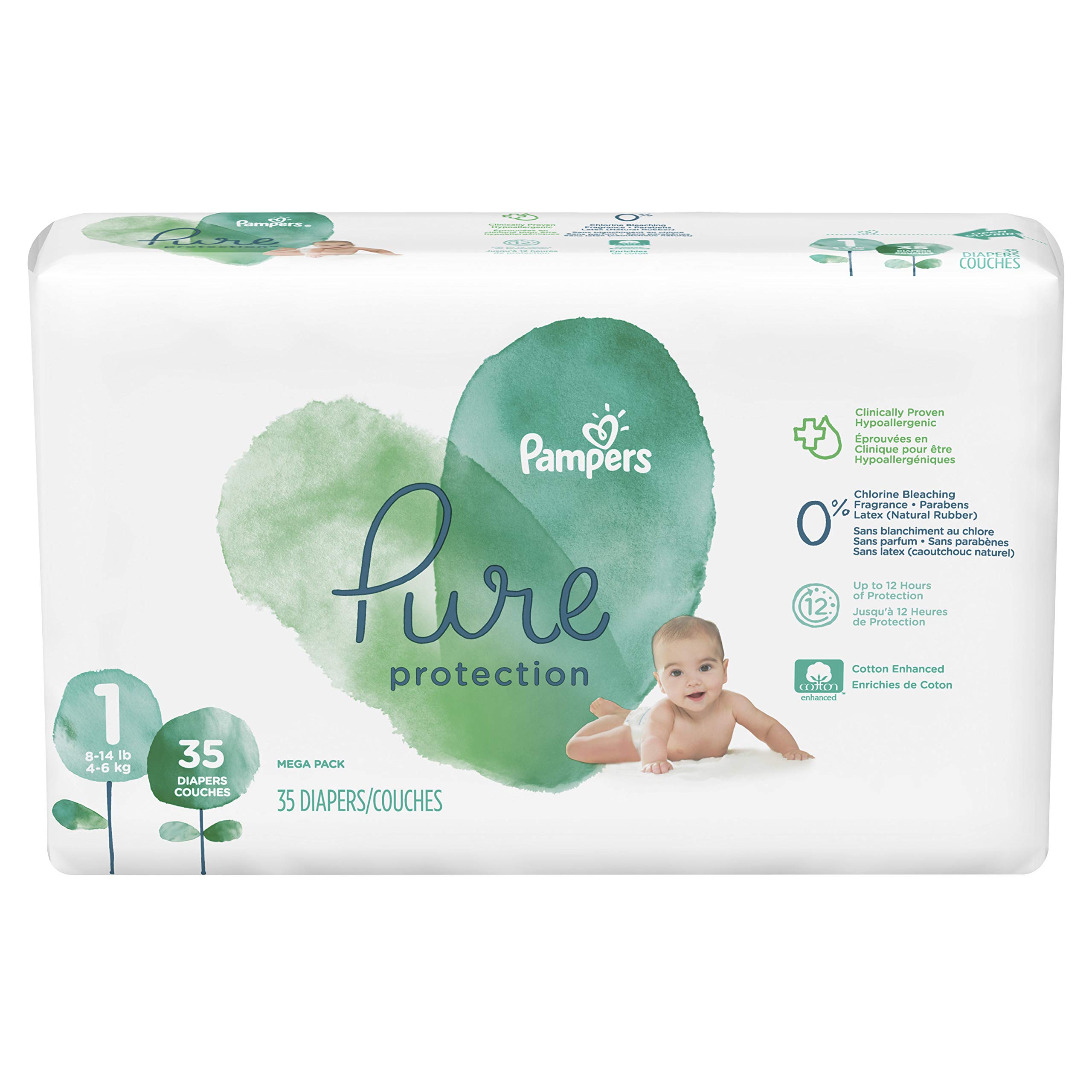 pampers pure newborn