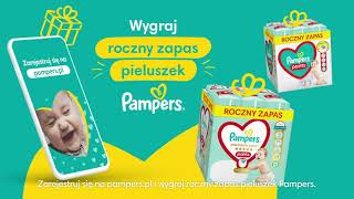 pampers roczny zapas pieluch czy sie placi