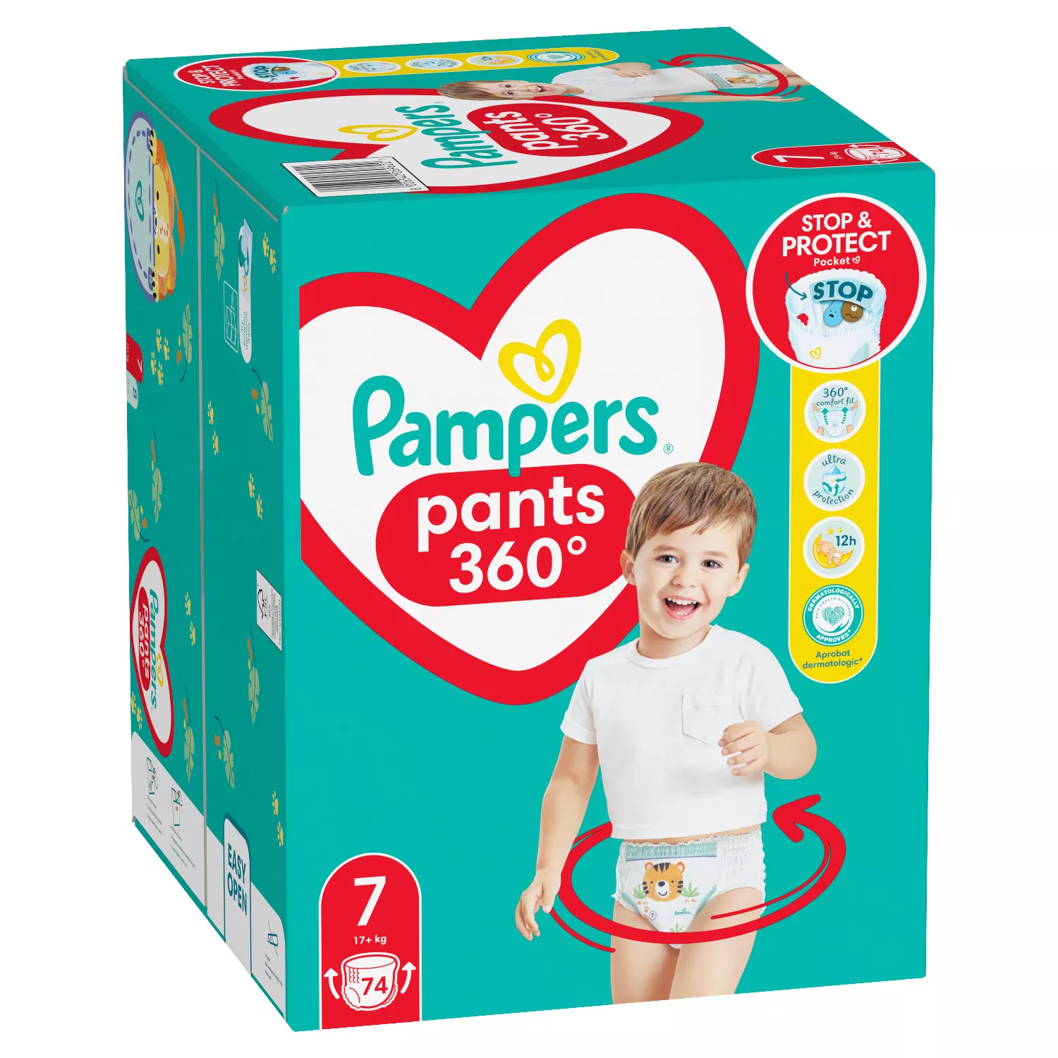 pampers rozmiar 3 74 sztuki