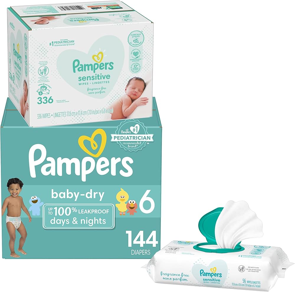 pampers sensitive 6