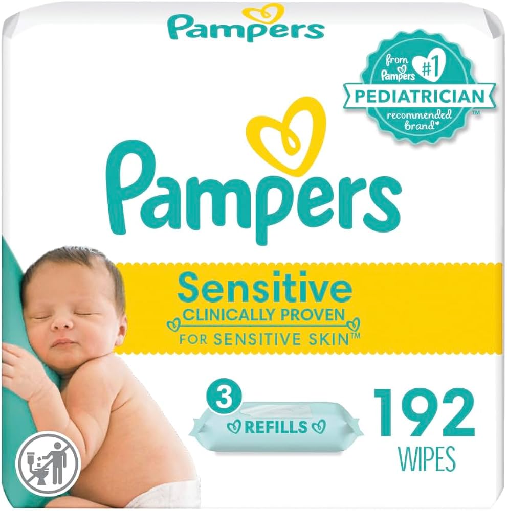 pampers sensitive baby wipes