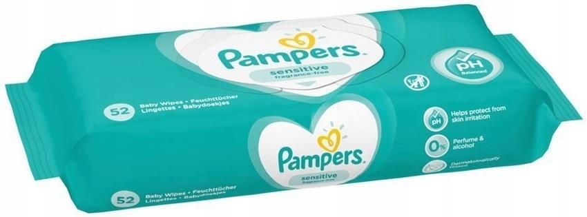 pampers sensitive ceneo