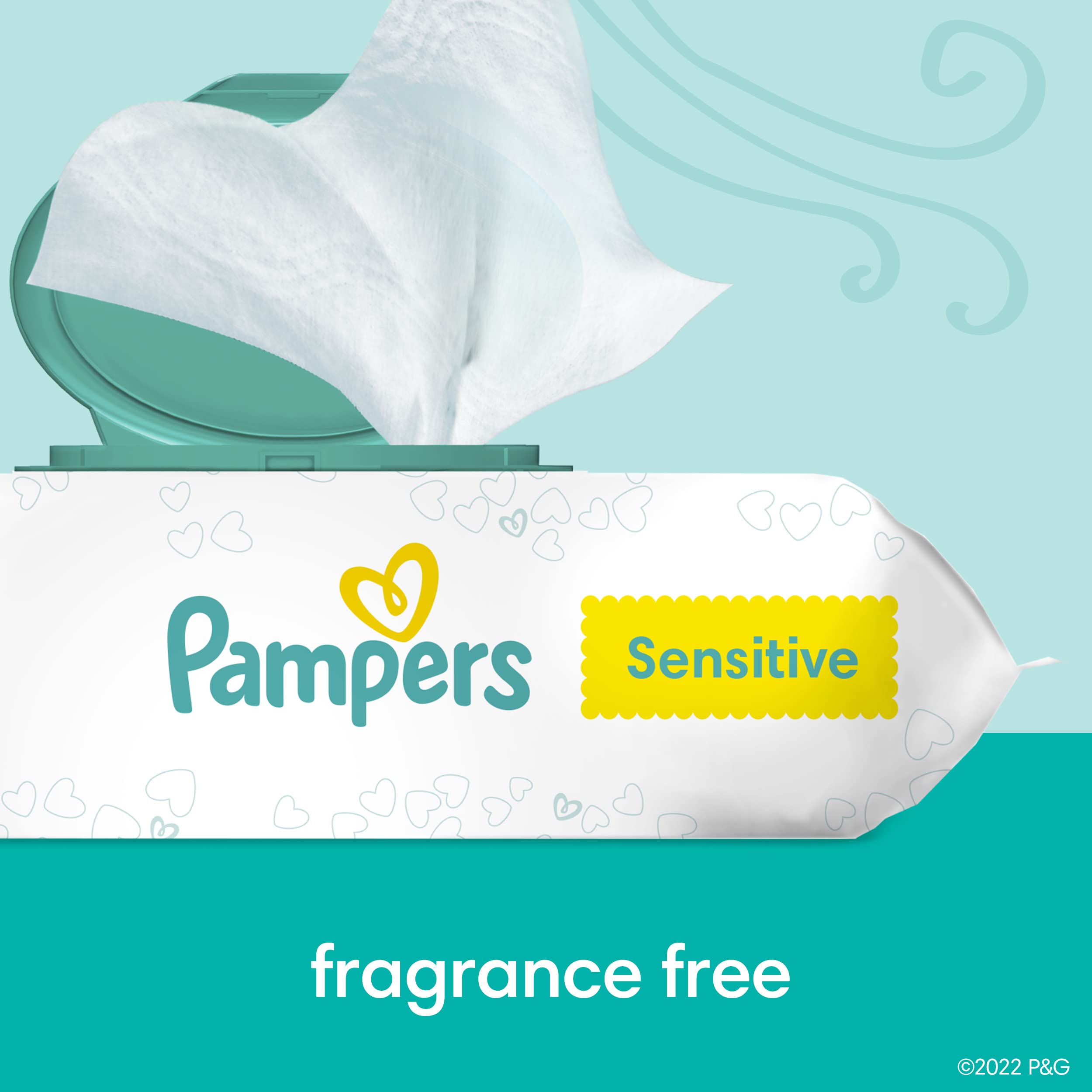 pampers sensitive fragrance free