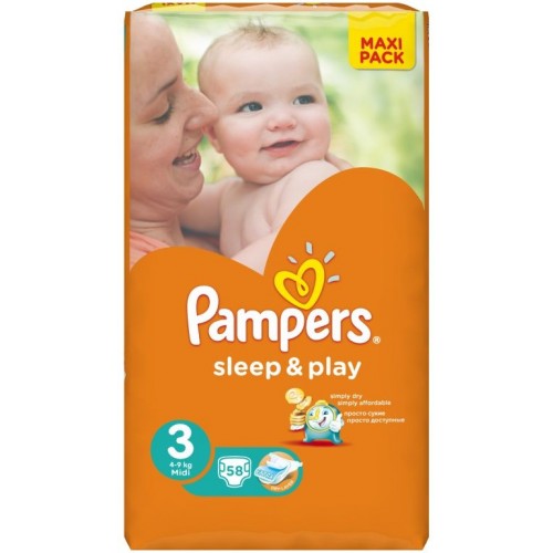 pampers sleep and play midi