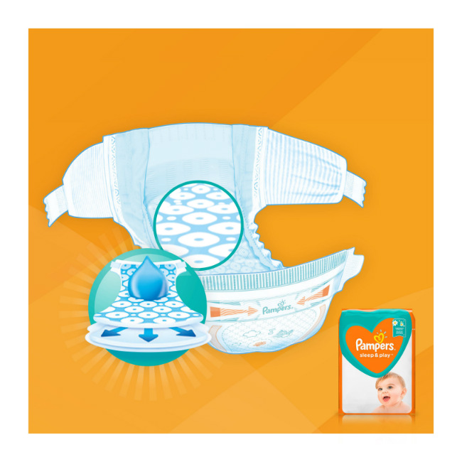 pampers sleep and play rozmiar 3 58 sztuk kaufland