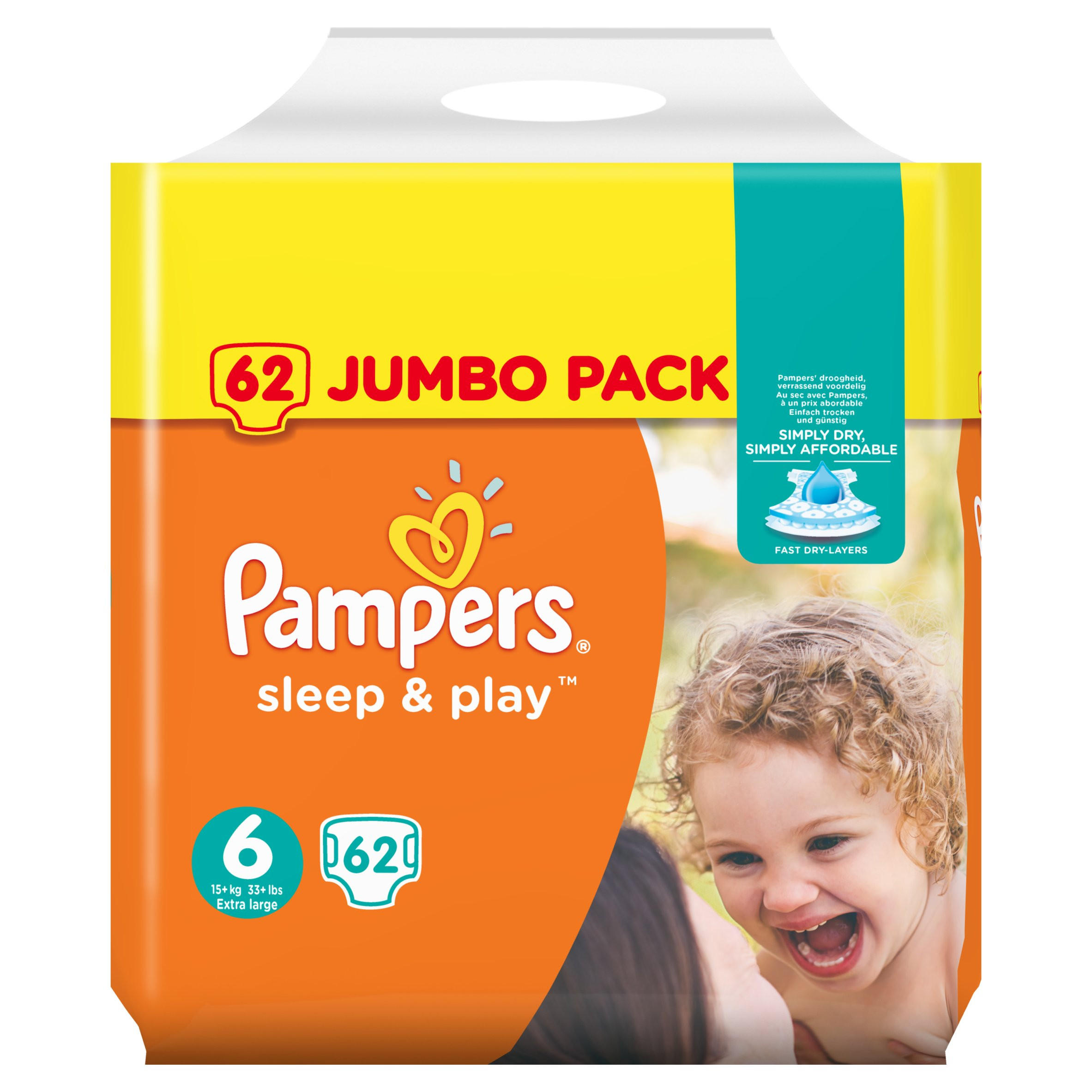 pampers sleep and play rozmiary