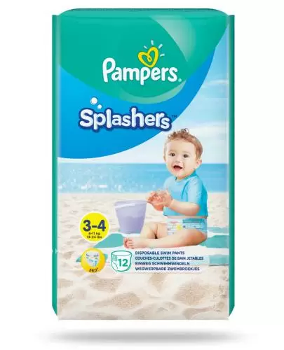 pampers splashers 3-4 ceneo